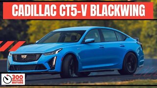 CADILLAC CT5-V BLACKWING 2022 Have Landed