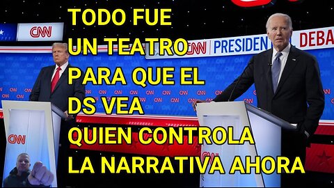 Fue una escenificación falsa