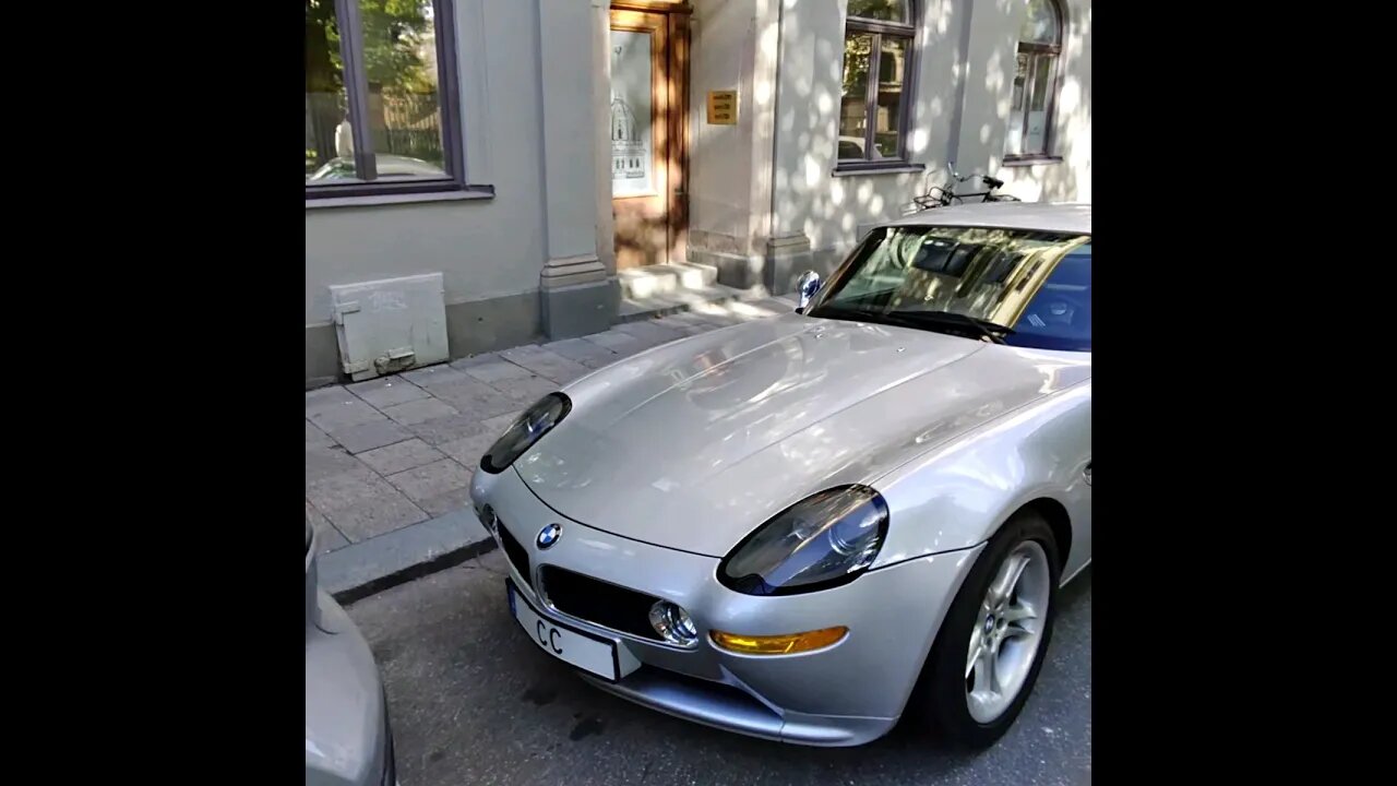 😎 BMW Z8 with hardtop 400 HP V8 engine. Filmed with Ray-Ban Stories 😎 #bmw #bmwz8 #z8 #raybanstories