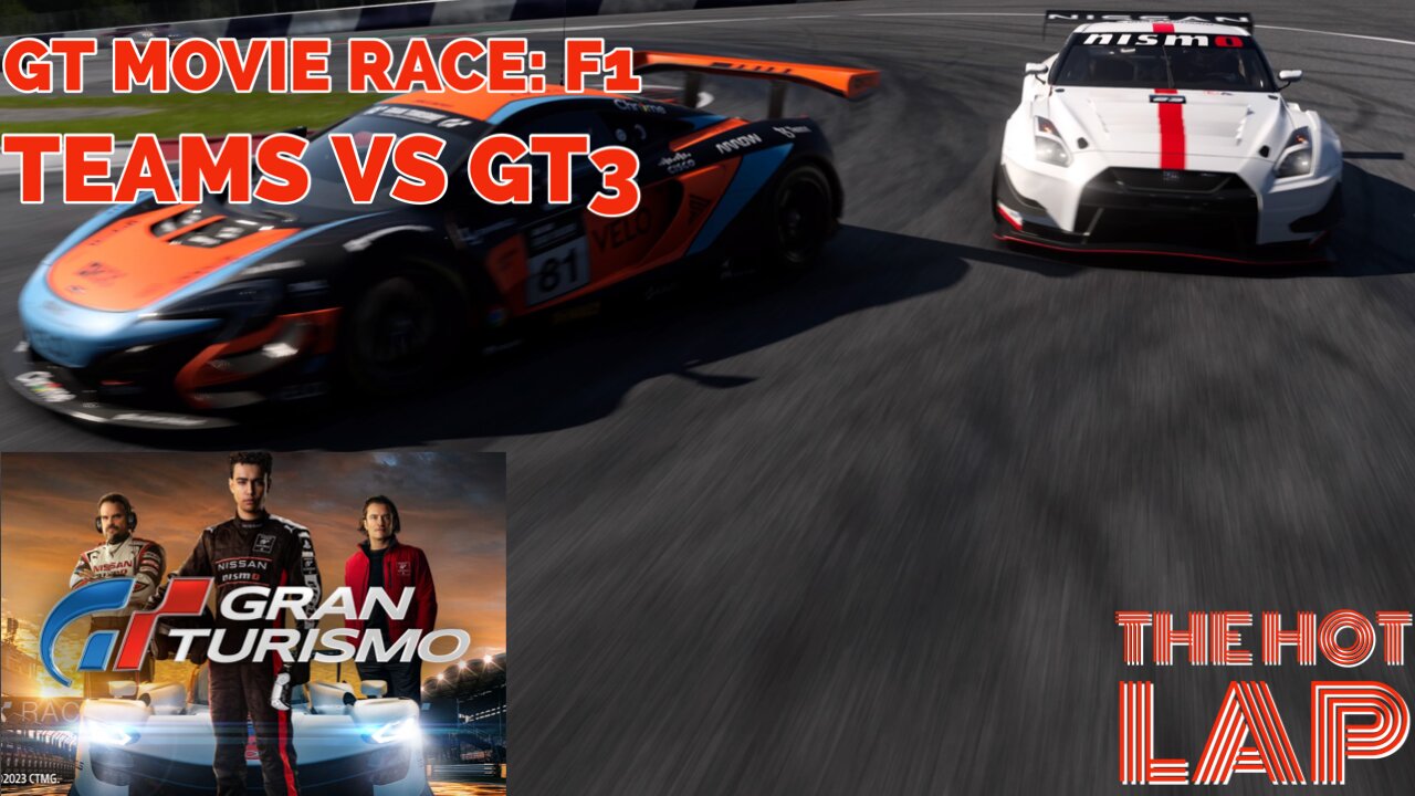 GT Movie Race: F1 teams VS GT3