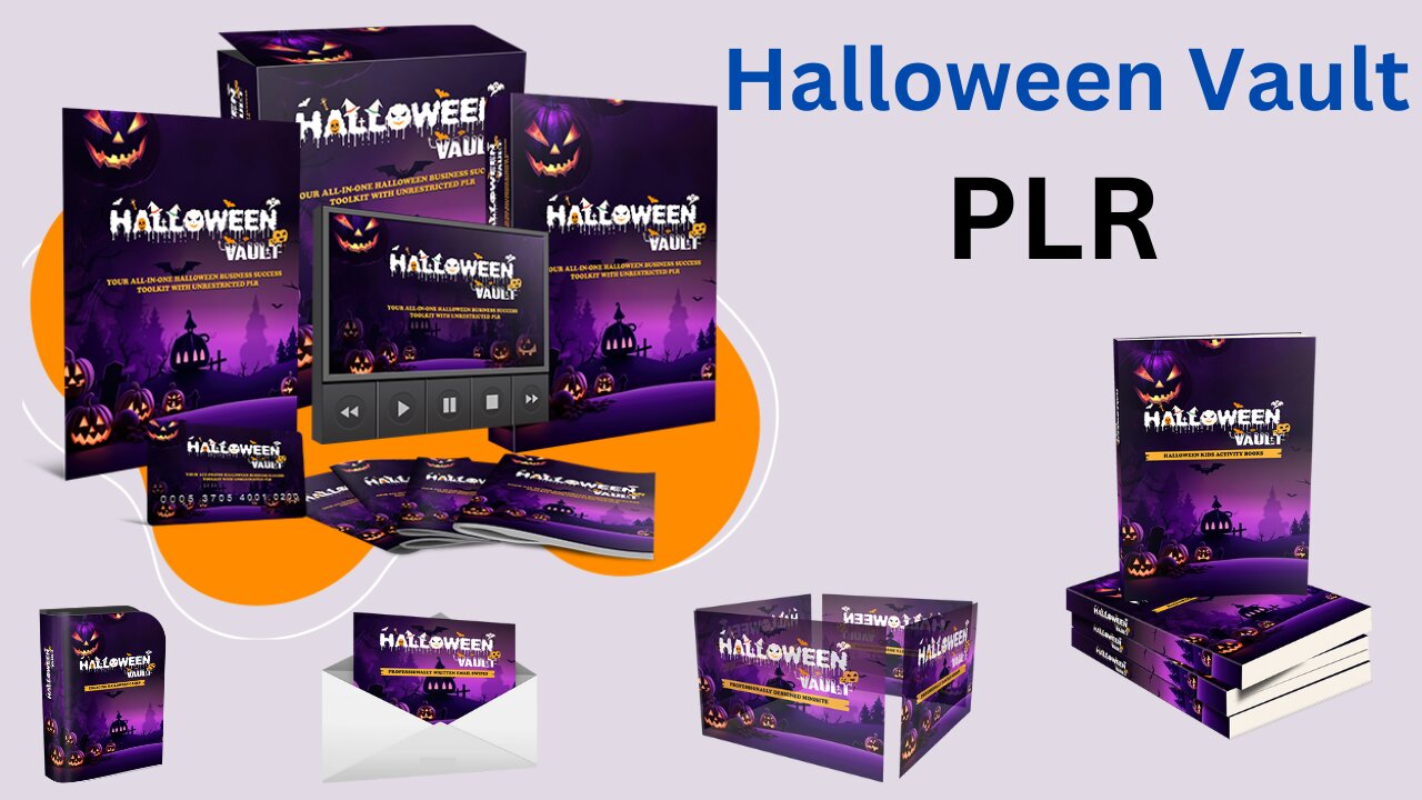 Halloween Vault Review:What is Halloween Vault? [PLR] Halloween Vauil Unrestricted PLR