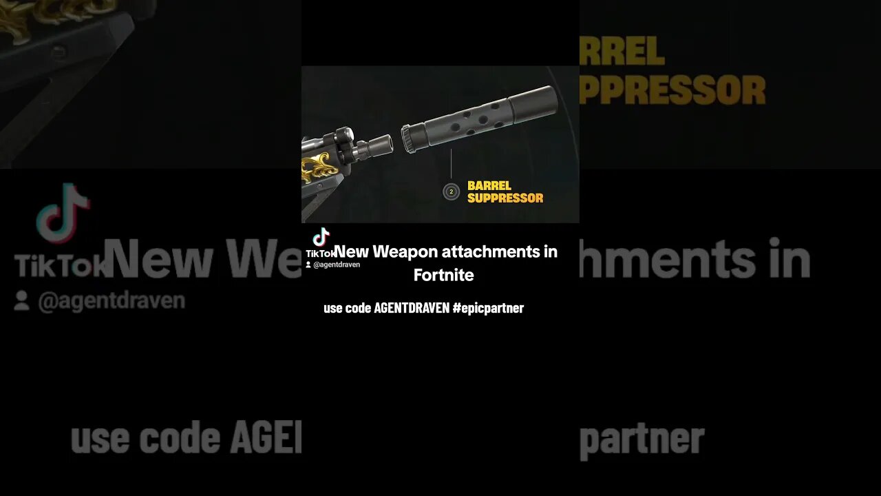 NEW Weapon Attachments In @fortnite