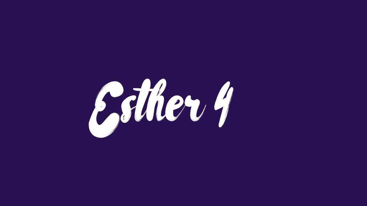 Esther 4