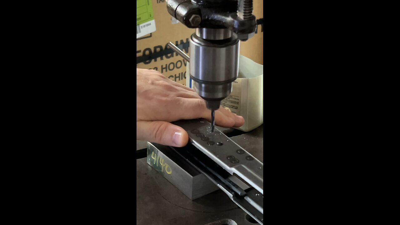 Drilling Holes in Stamped AK Receivers