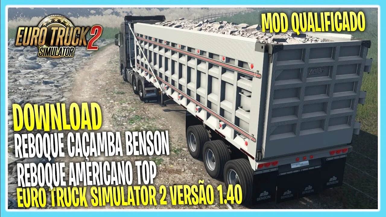 DOWNLOAD REBOQUE BENSON 1.40 EURO TRUCK SIMULATOR 2 1.40