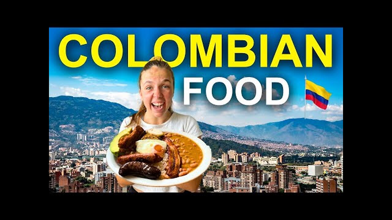 COLOMBIA FOOD TOUR in MEDELLÍN! 🇨🇴 (10 must-try dishes)