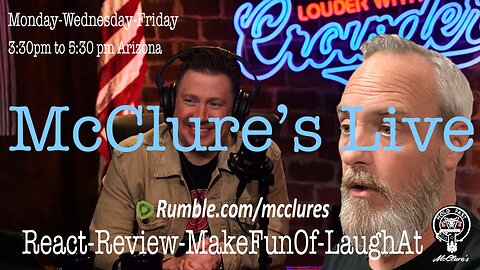 McClure's Live Crowder Drama React Review Make Fun Of Laugh At