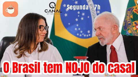 O Brasil tem NOJO do casal...