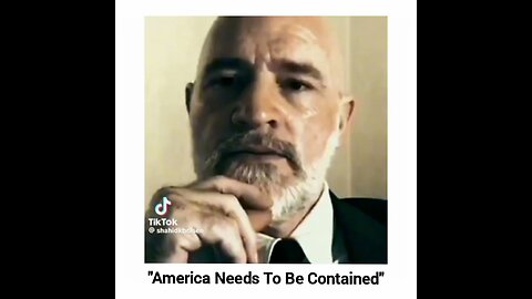 "AMERICA NEEDS TO BE...CONTAINED?"