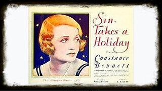 Sin Takes A Holiday 1930 | Classic Romantic Comedy | Classic Drama Movies | Vintage Pre-Code Movies