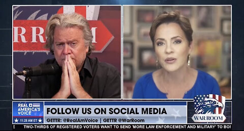 Kari Lake Joins Bannon’s War Room To Discuss End Of Title 42 And Katie Hobbs’ Stolen Election