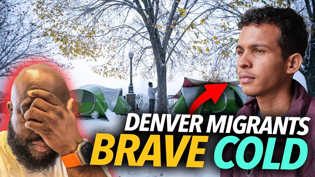 Denver Migrants Suffer During Colorado Snow, Resort To Crime and Doing What They Want On Streets 🤔