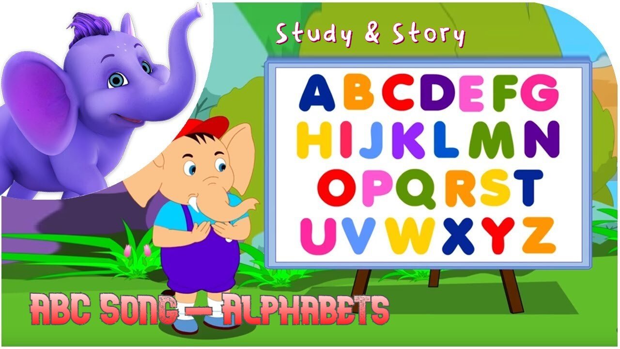 ABC Song I Alphabets I Learning ABC I Kids Song I Nursery Rhymes - Study & Story