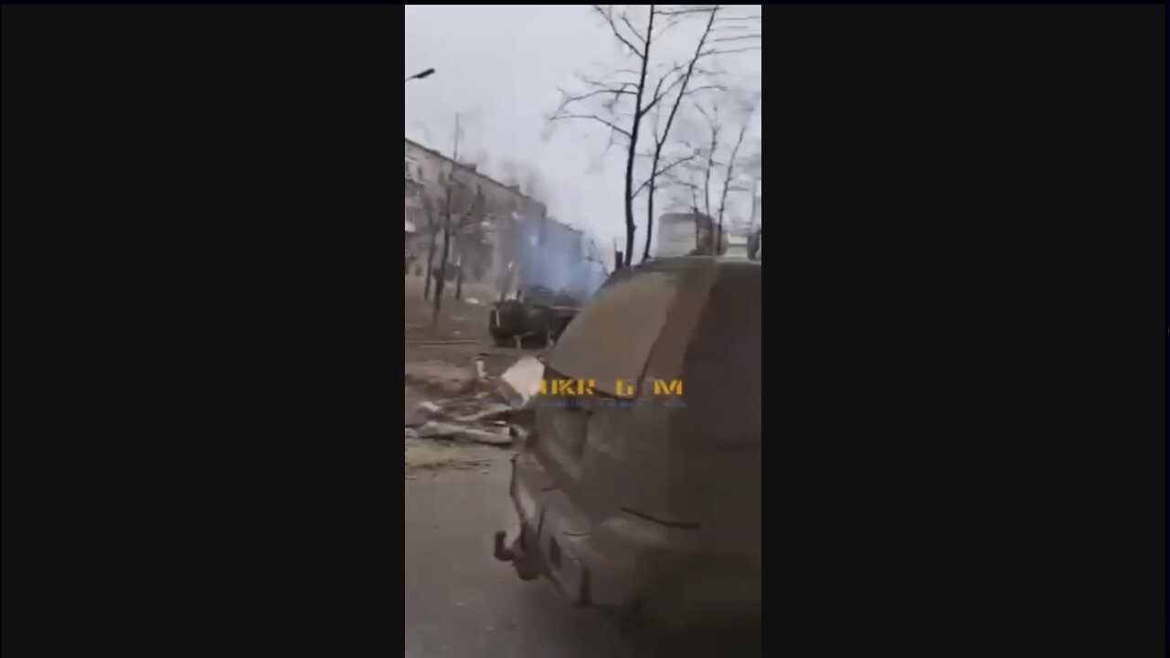 Bakhmut: The car of the Ukrainian army was hit by artillery shrapnel!"