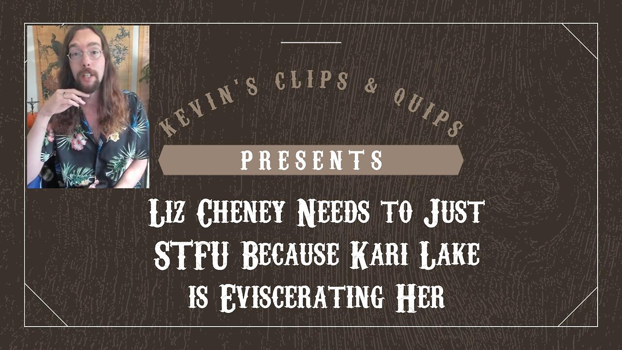 If Liz Cheney Weren't such an A$$hole, I'd Feel Sorry For Her. But She IS, So I Don't