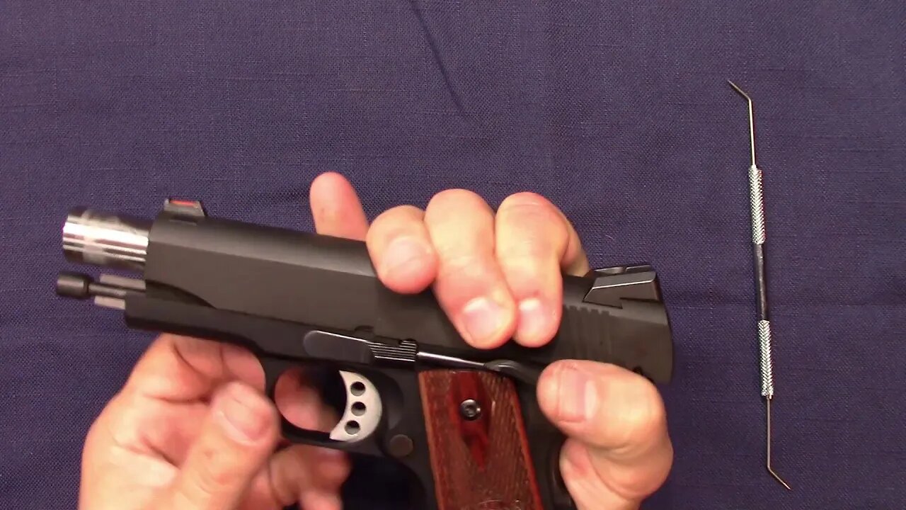 Take down & Assemble Springfield Range Officer 45