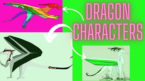 DIGITALLY DRAWING BOOK CHARACTERS! (Dragons) - Adventure Through Art