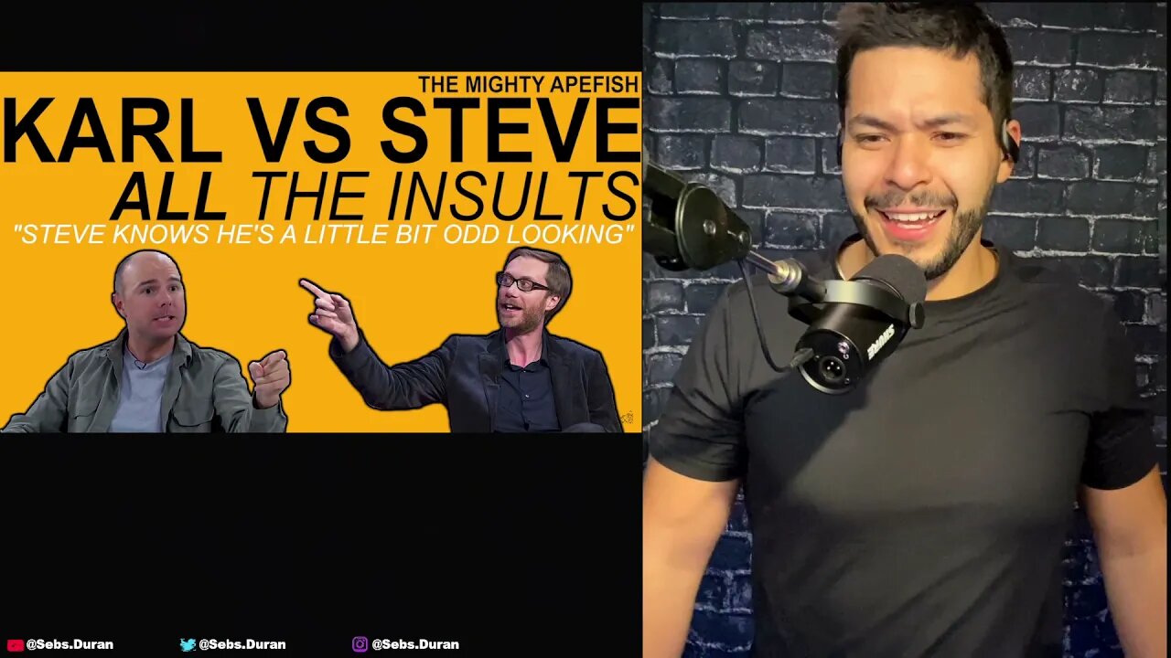 Karl vs Steve Reaction pt 4 of 5 | I think this was my favorite bit so far