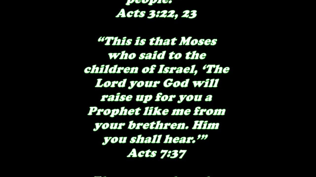 Daily Bible Verse Commentary - Acts 7:37