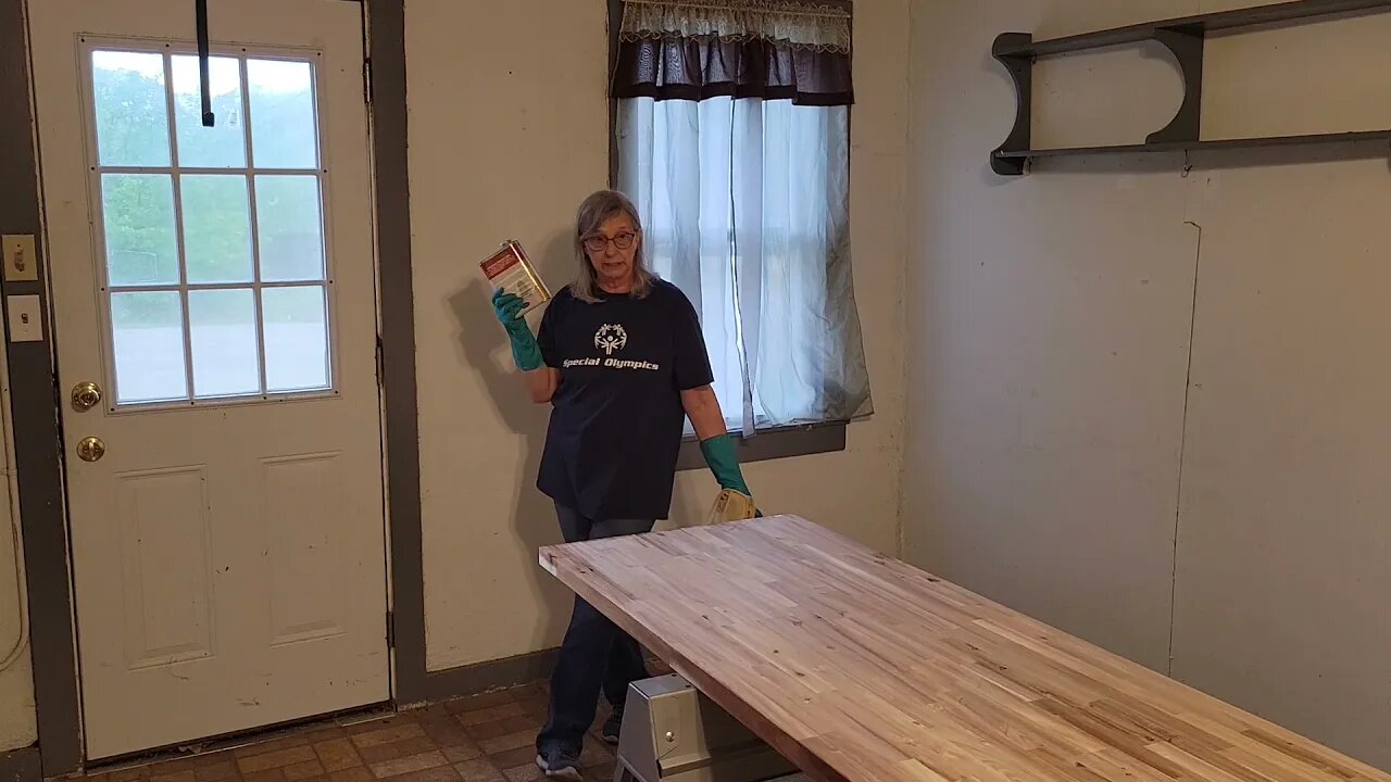 Wood kitchen counters