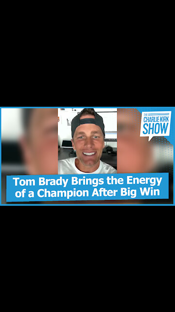 Tom Brady Brings the Energy of a Champion After Big Win