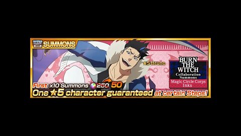 SUMMONS BRUNO || BLEACH BRAVE SOULS