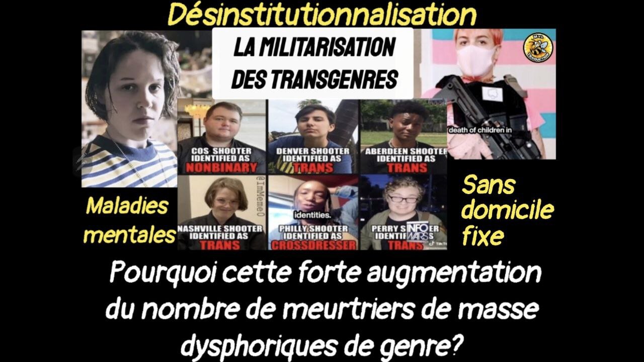 La militarisation des transgenres.