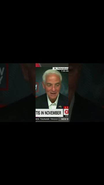 "He Offered Me His Lunch!" #CharlieCrist #JoeBiden #shorts