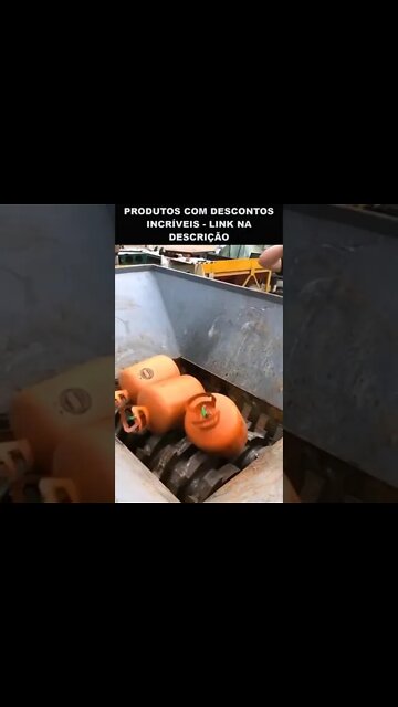 a máquina que destrói qualquer coisa #shorts