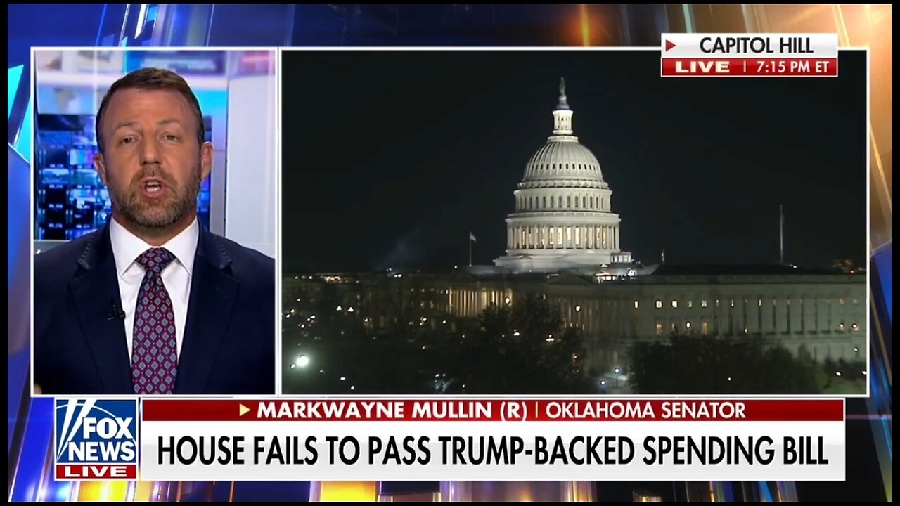 Chuck Schumer Is Holding Economy Hostage: Sen Mullin