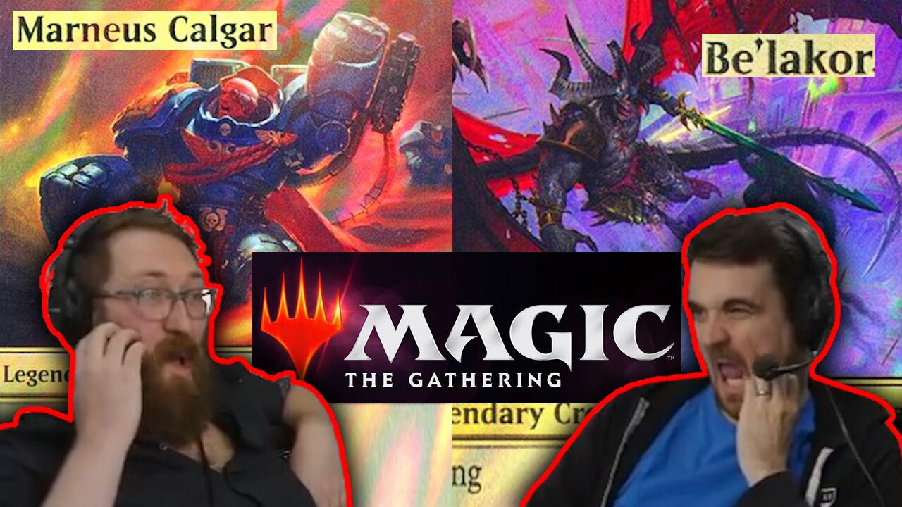 Warhammer Magic the Gathering Cards - Tom and Ben
