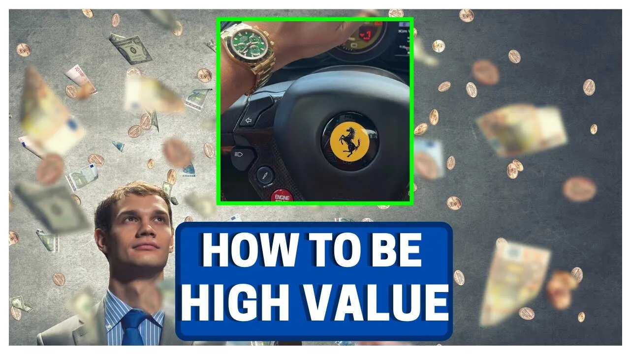 YOU Need To Do This To Become RICH (High Value Man)