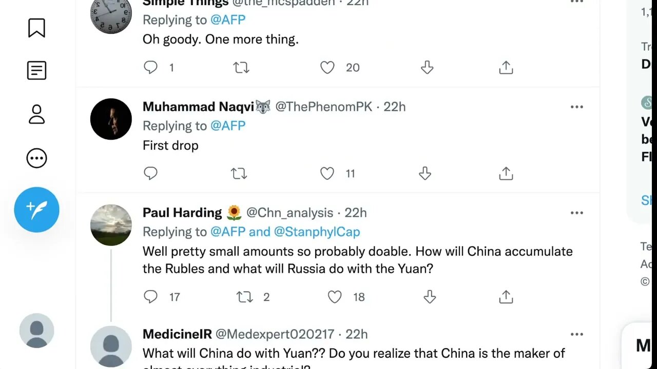 中國開始用人民幣、盧布支付俄羅斯天然氣費用