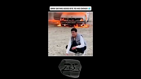 bmw saying goodby to his owner 🥲