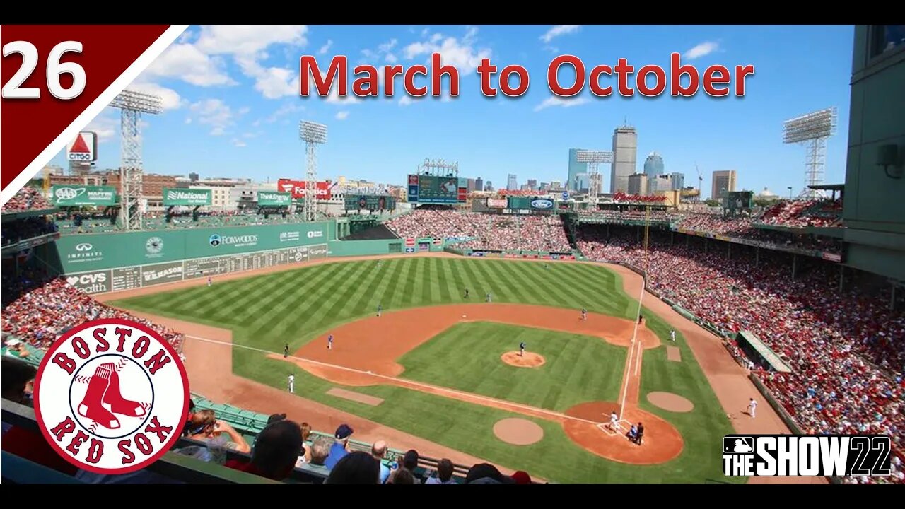 From First to Last in the Division l March to October as the Boston Red Sox l Part 26