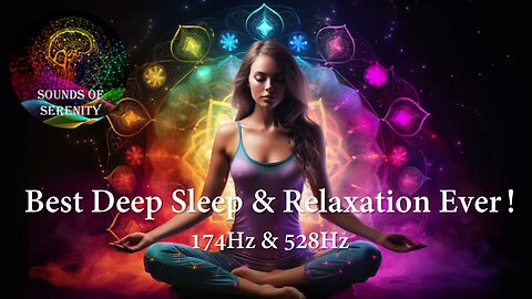 Deep Healing and Relaxation | 174 Hz & 528 Hz Ambient Soundscape for Stress Relief