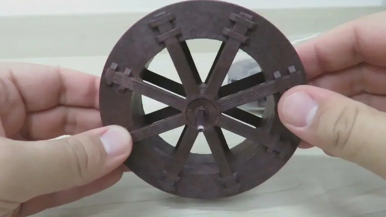 Roda d’Água 10,7cm para Fontes e Cascatas de Decoração