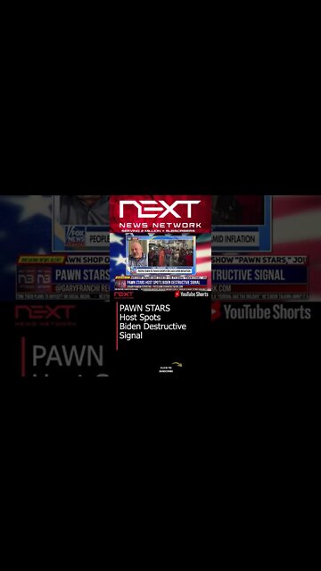 PAWN STARS Host Spots Biden Destructive Signal #shorts