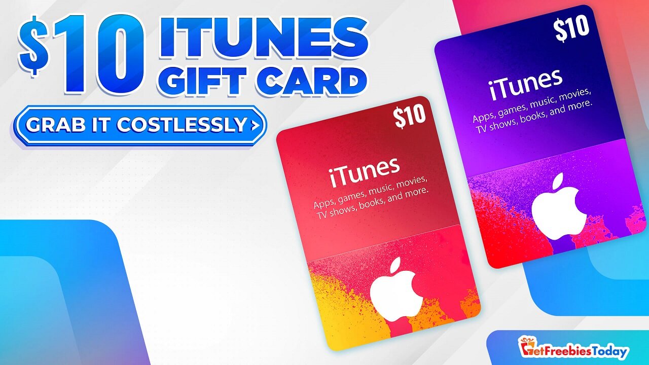 iTunes gift card 2023