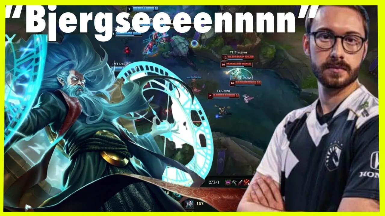 TL Bjergsen Zilean could take them to Worlds!!