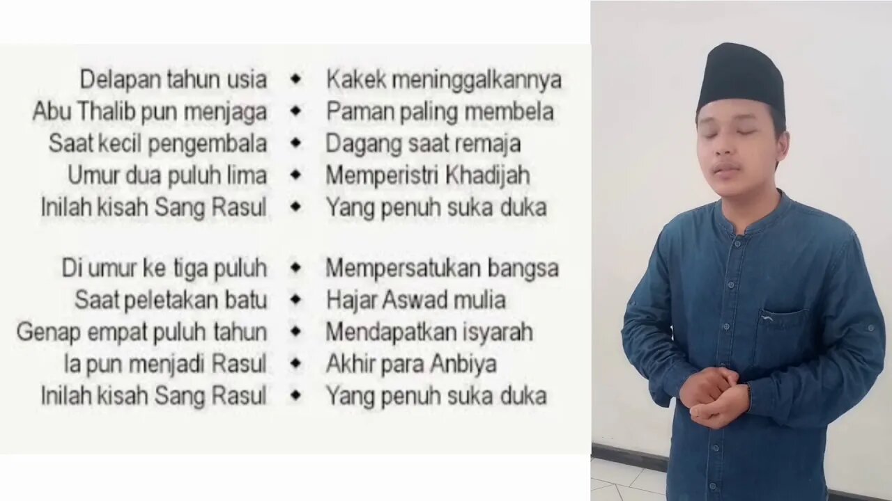 Sholawat Kisah Sang Rosul