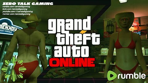 WATCH• ZERO TALK GAMING• GRAND THEFT AUTO ONLINE • LADY IN RED [7/22/2023] Gaming Grand Theft Auto