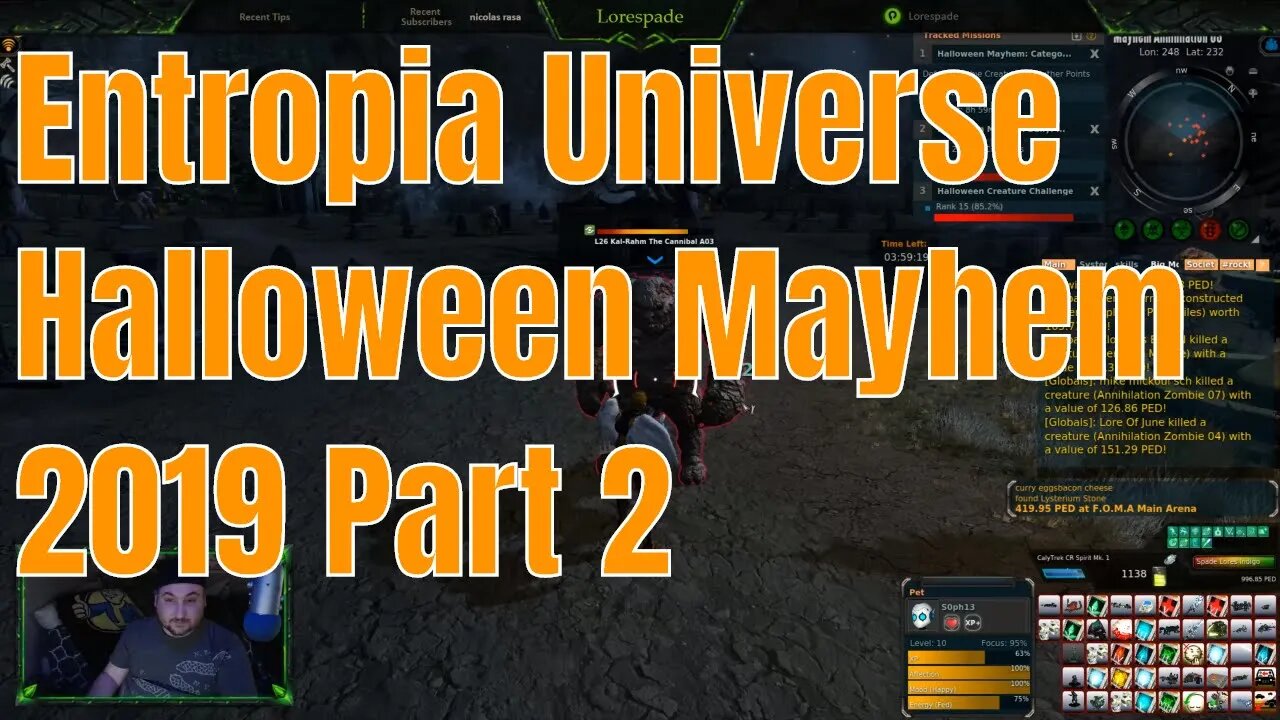 Halloween Mayhem 2019 Entropia Universe Part 2