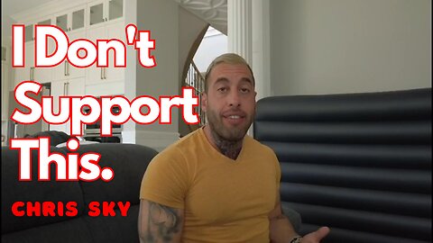 Chris Sky: Why I Don't Support PRIDE.