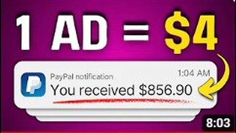 Earn $800+ A Day Watching Ads – How To Make Money Online