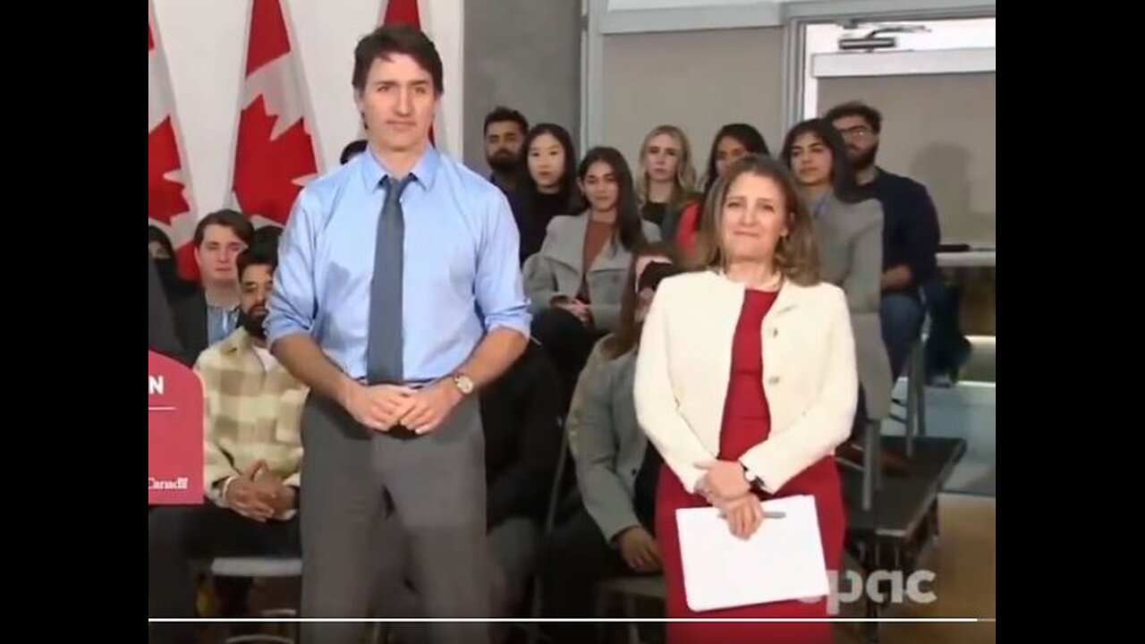 Canada’s Deputy Prime Minister Chrystia Freeland - what drugs is she on??