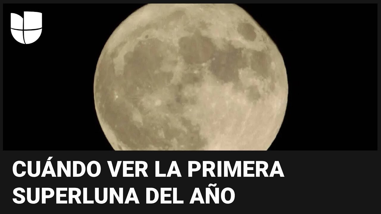Llega la primera superluna del año, que aparecerá 15% más brillante: cómo y cuándo verla