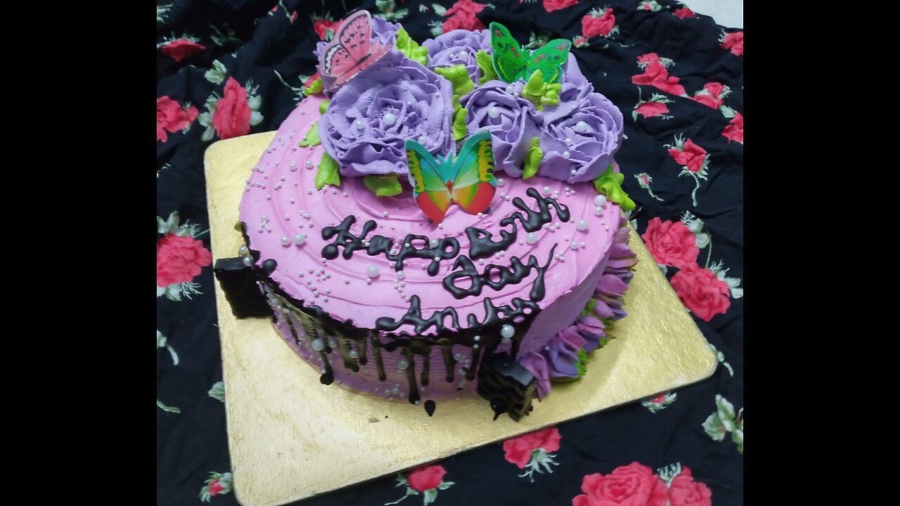 Amr bake kora cake