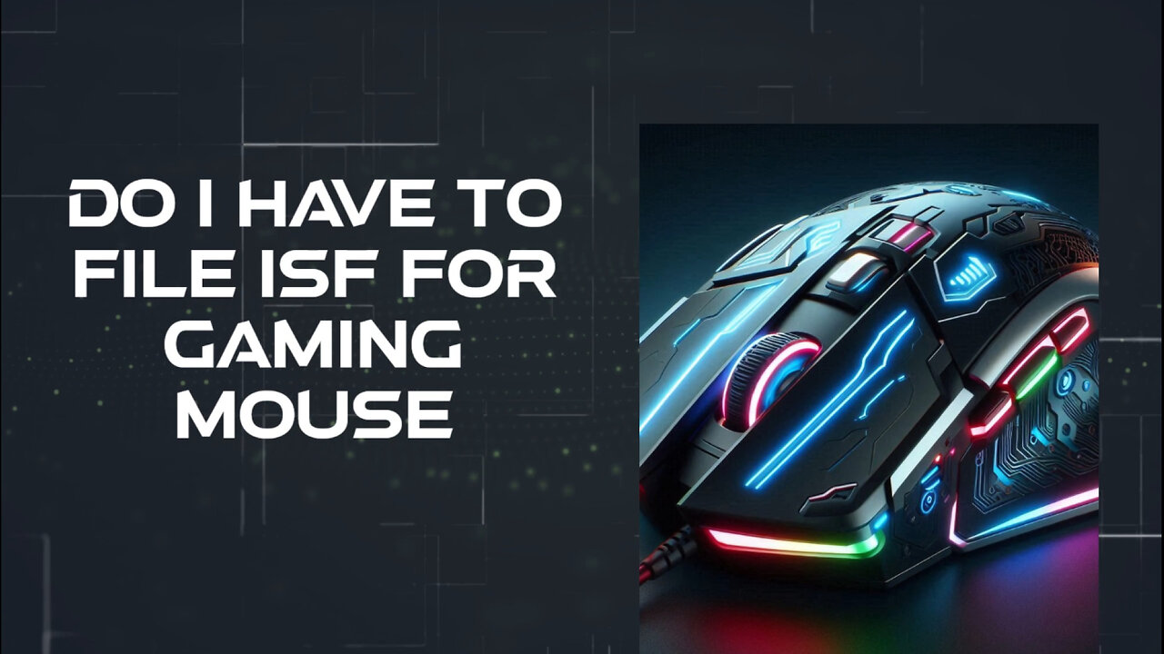 The Advantage of Customs Brokerage Services for Gaming Mouse Imports