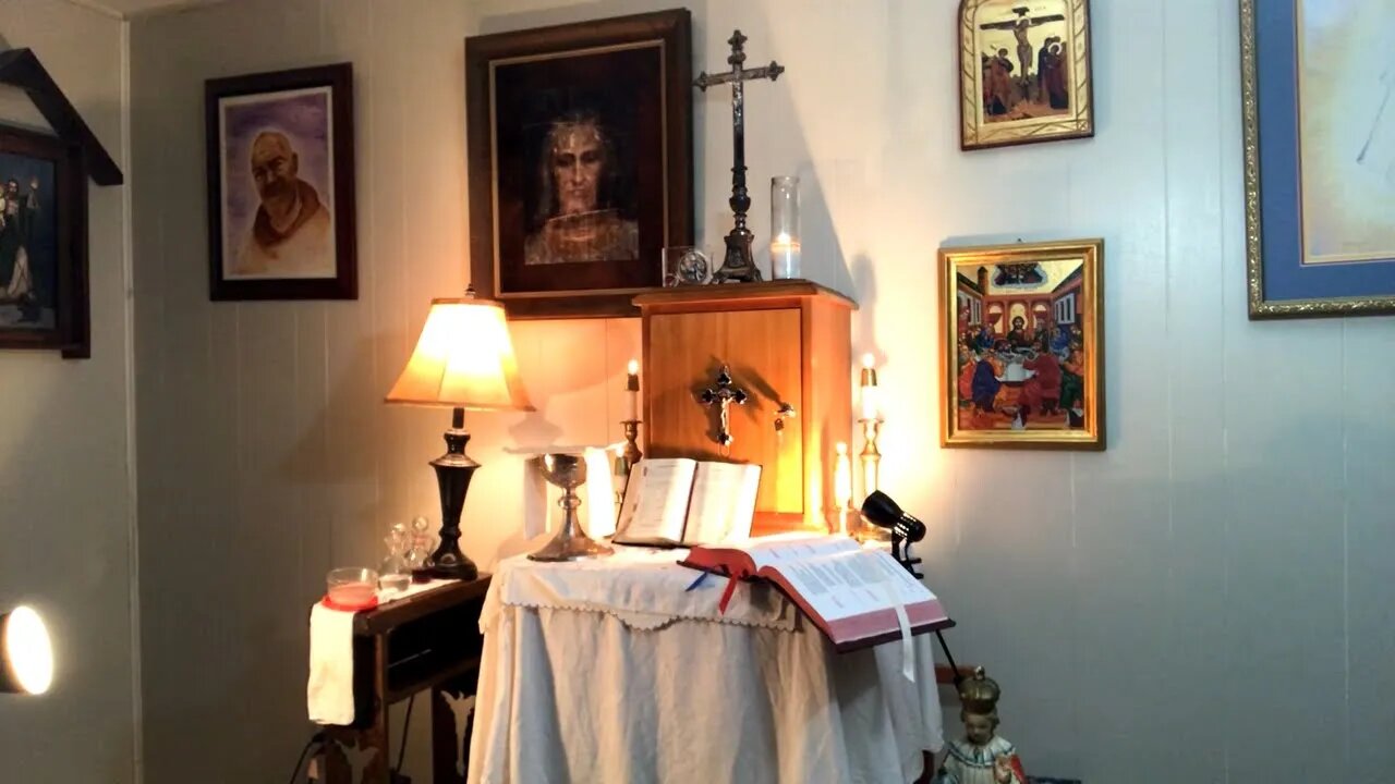 The Catholic Mass with Fr. Stephen Imbarrato - Tue, Aug. 16, 2022